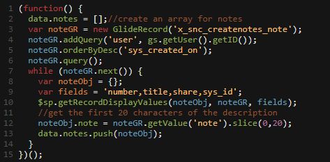 Server script